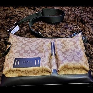 Authentic Coach Messenger Bag